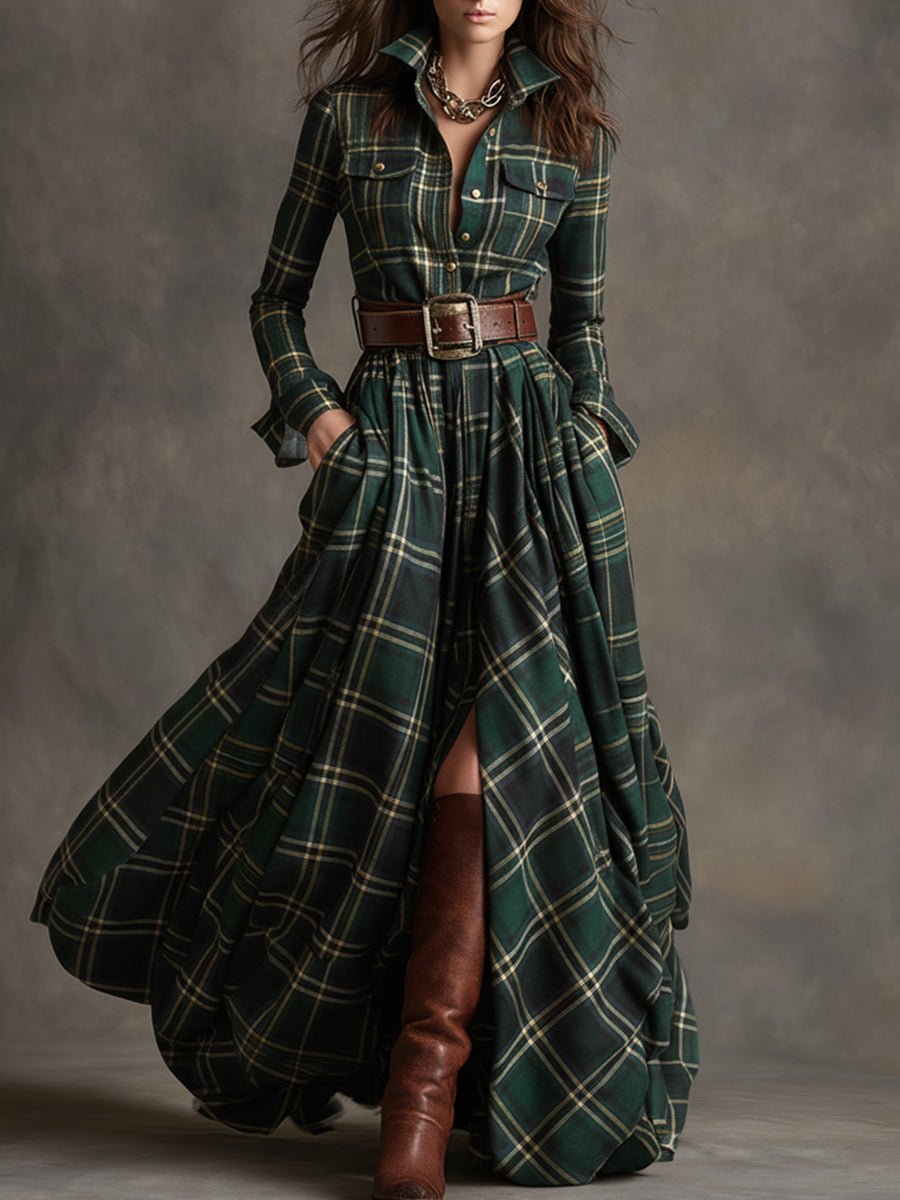 Scarlett™ - Kleid mit Gürtel - Street Atelier