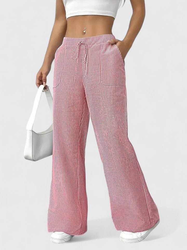 Birgit™ – Bequeme Weite Hose mit Eleganten Details - Street Atelier