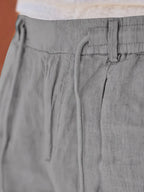 Eduardo | Pantalones de Lino con Cordón