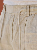 Eduardo | Pantalones de Lino con Cordón