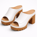 Constanza | Sandalias con Plataforma y Tacón Grueso