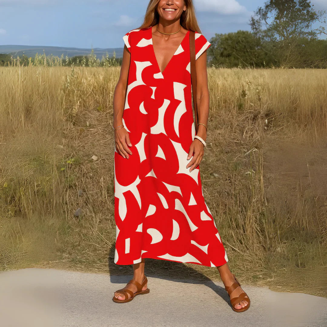 Thais | Vestido con detalles calados