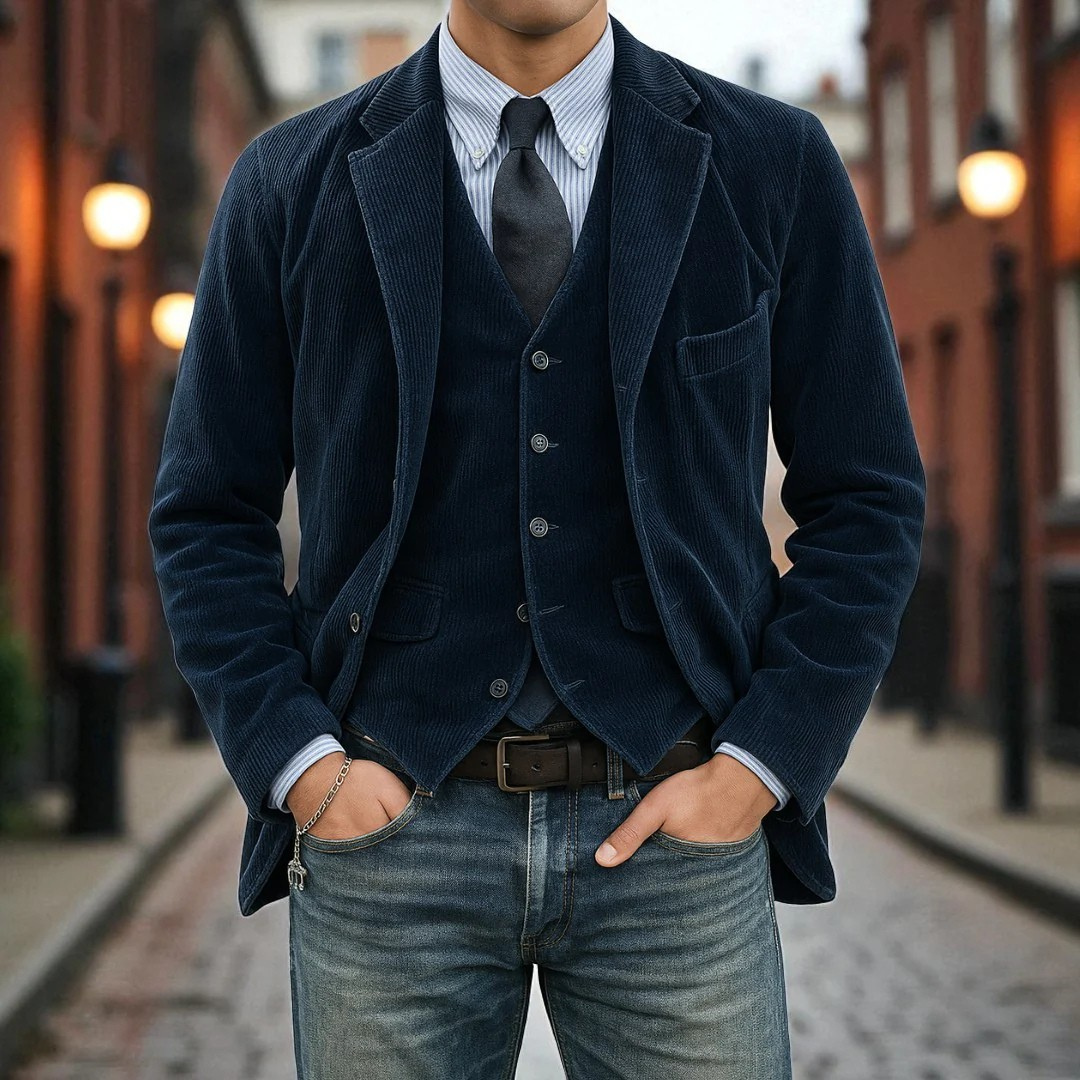 Fausto | Conjunto de Chaqueta y chaleco