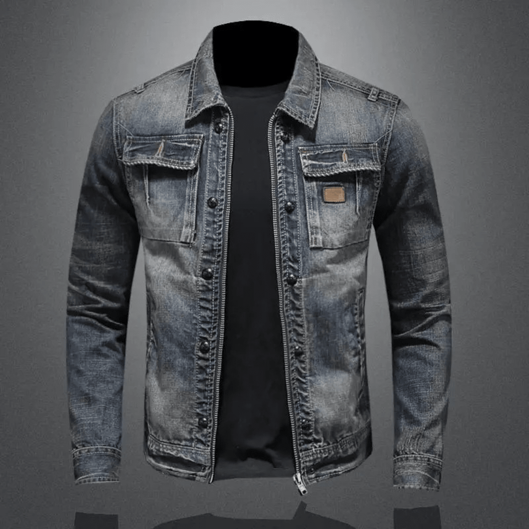 Milo - Chaqueta Denim Clásica - Street Atelier