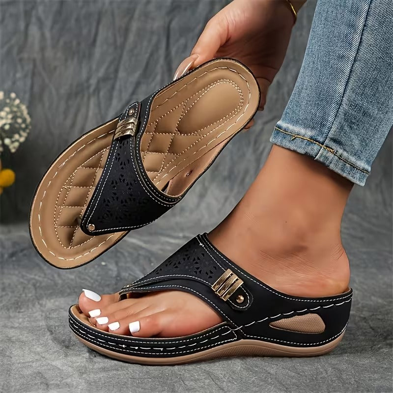 Alhelí | Sandalias con cuña: comodidad y sujeción