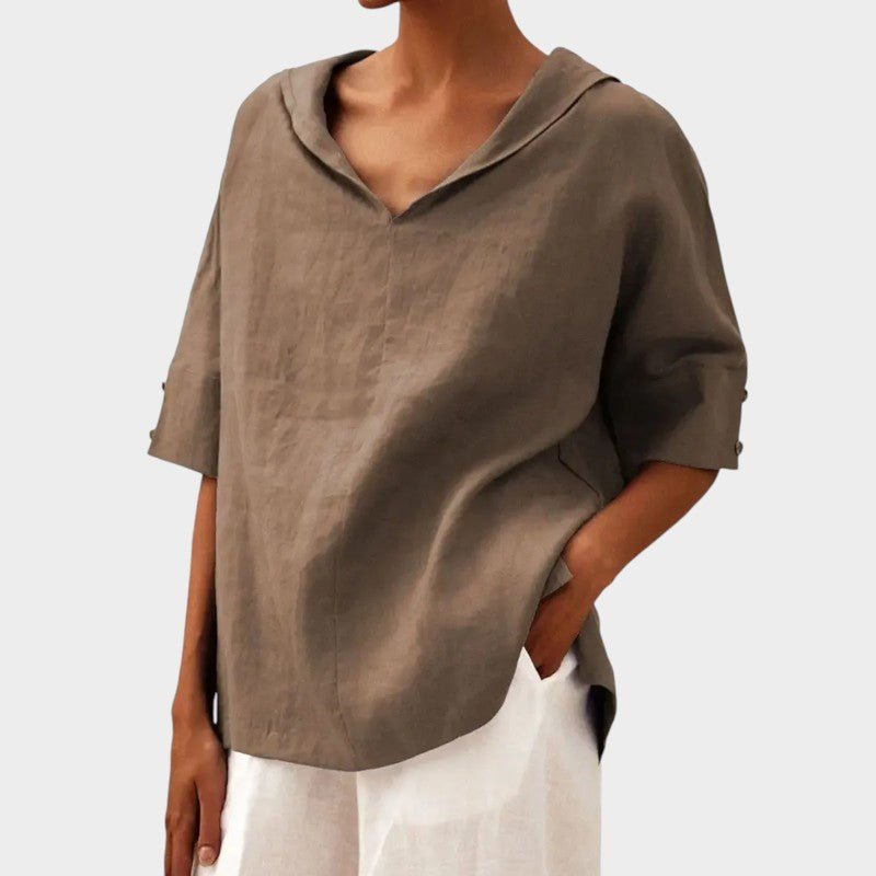 Soraya™ - Lös Casual Sommarblus - Street Atelier