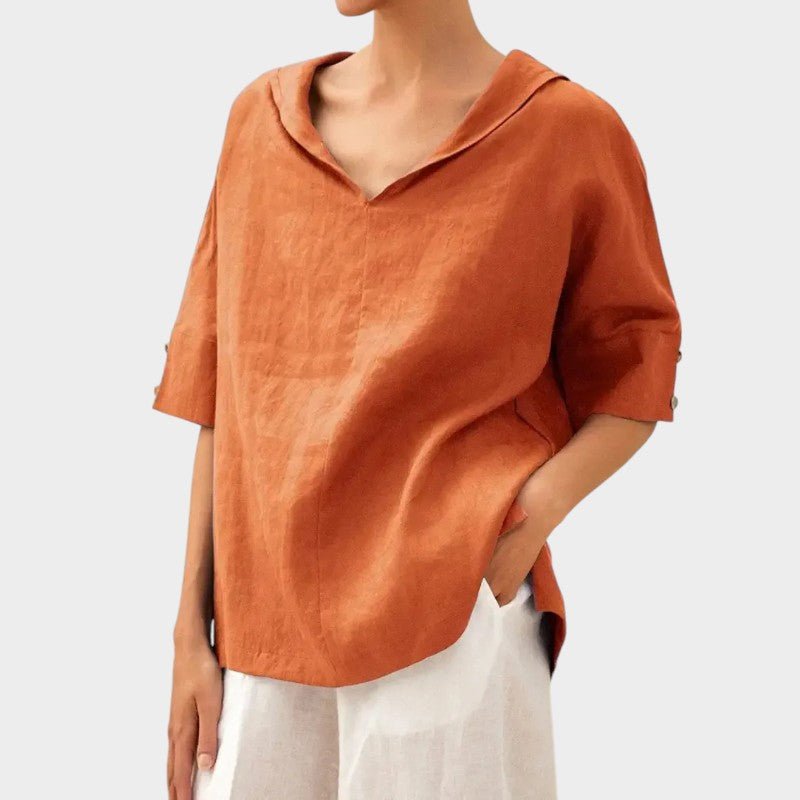 Soraya™ - Lös Casual Sommarblus - Street Atelier