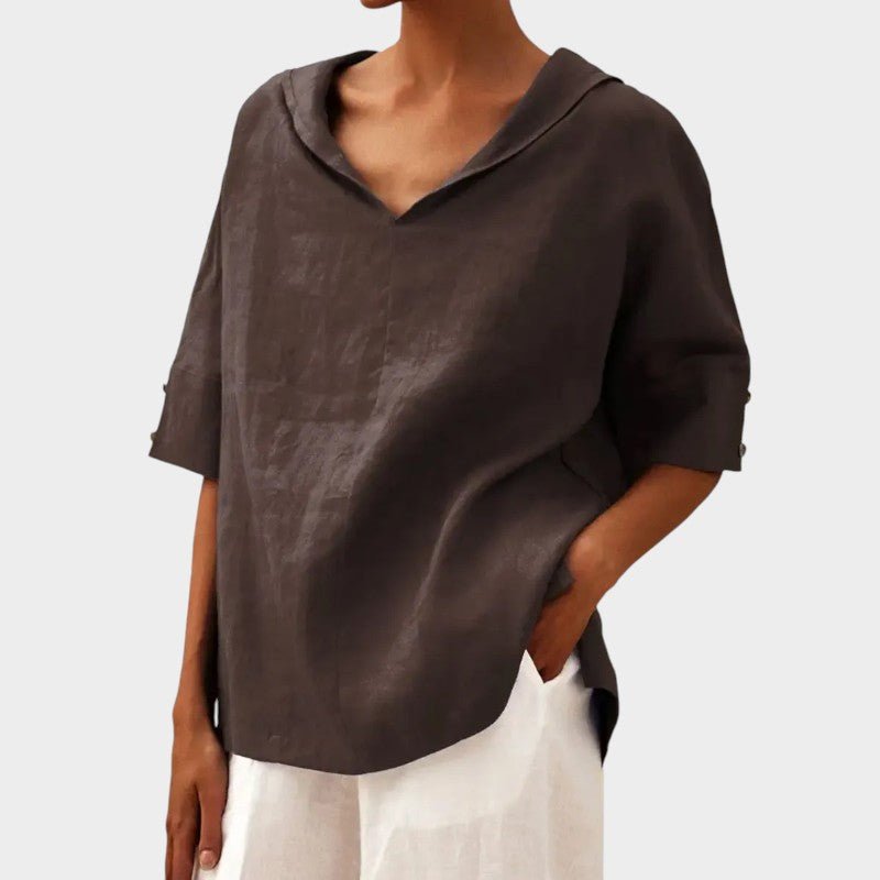 Soraya™ - Lös Casual Sommarblus - Street Atelier