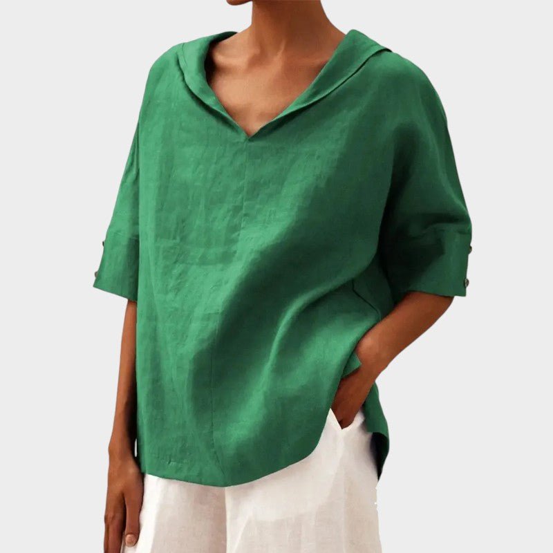Soraya™ - Lös Casual Sommarblus - Street Atelier