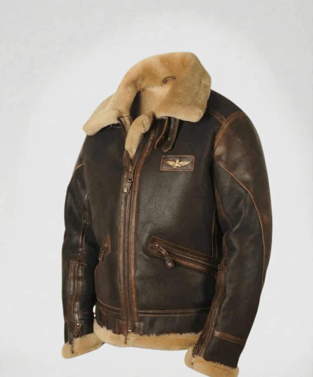 CARLOS™ | Chaqueta bomber clásica de piel auténtica - Street Atelier