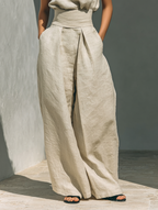 Graciela | Conjunto minimalista de lino