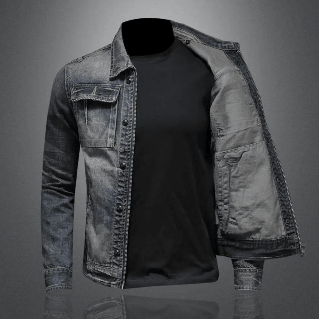 Milo - Chaqueta Denim Clásica - Street Atelier
