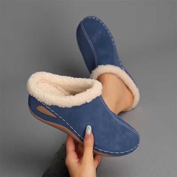 Tesa | Sandalias sin cordones con forro de piel - Inés Atelier