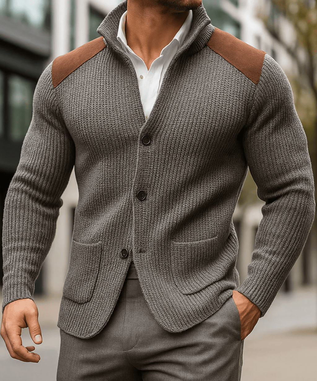 GONZALO | BLAZER DE PUNTO TEXTURIZADO - Street Atelier