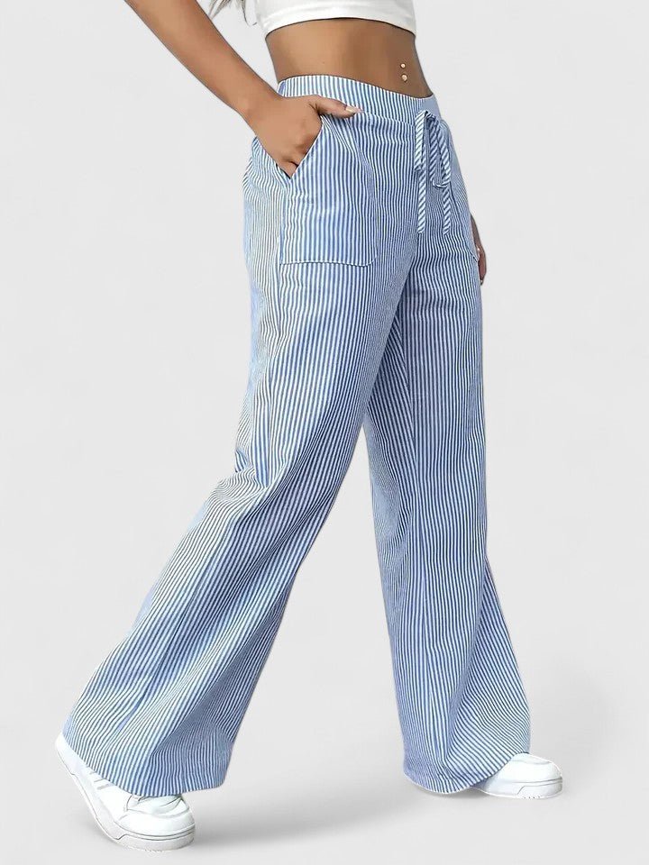 Birgit™ – Bequeme Weite Hose mit Eleganten Details - Street Atelier