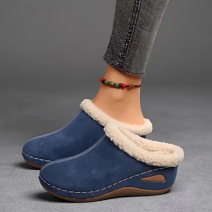 Tesa | Sandalias sin cordones con forro de piel - Inés Atelier
