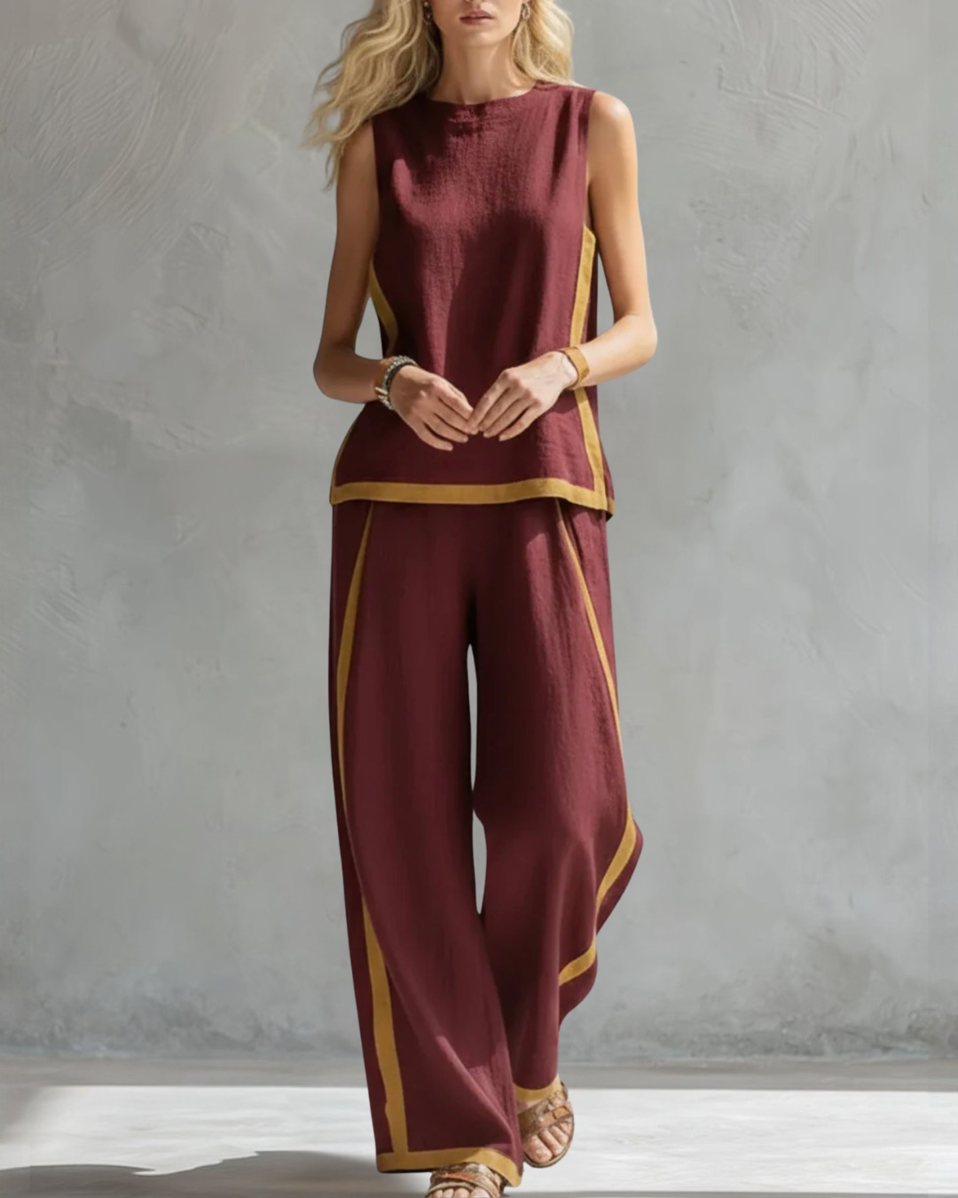 Vanesa | Conjunto elegante de dos piezas