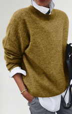 Blanca | Suéter de Cuello Alto Elegante y Versátil - Street Atelier