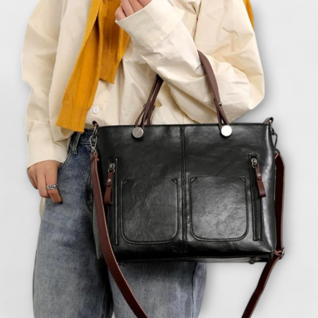 India | Bolso elegante de cuero - Inés Atelier