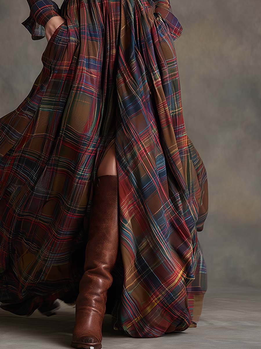 Scarlett™ - Kleid mit Gürtel - Street Atelier