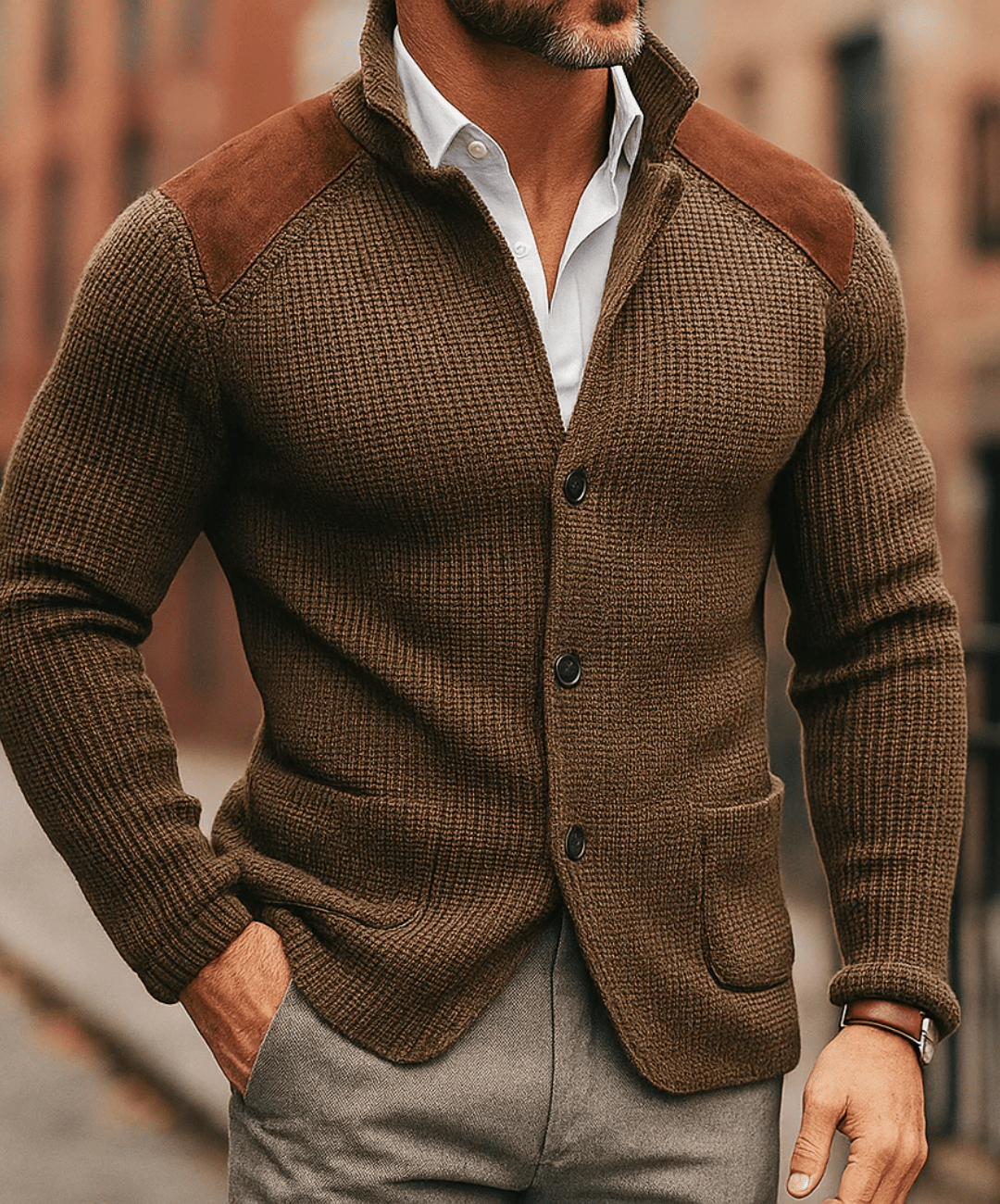 GONZALO | BLAZER DE PUNTO TEXTURIZADO - Street Atelier