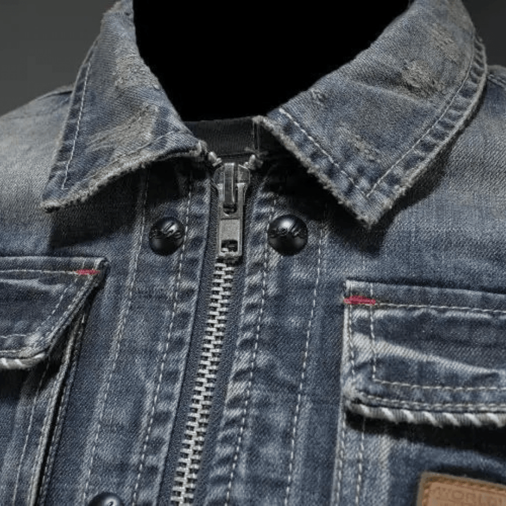 Milo - Chaqueta Denim Clásica - Street Atelier