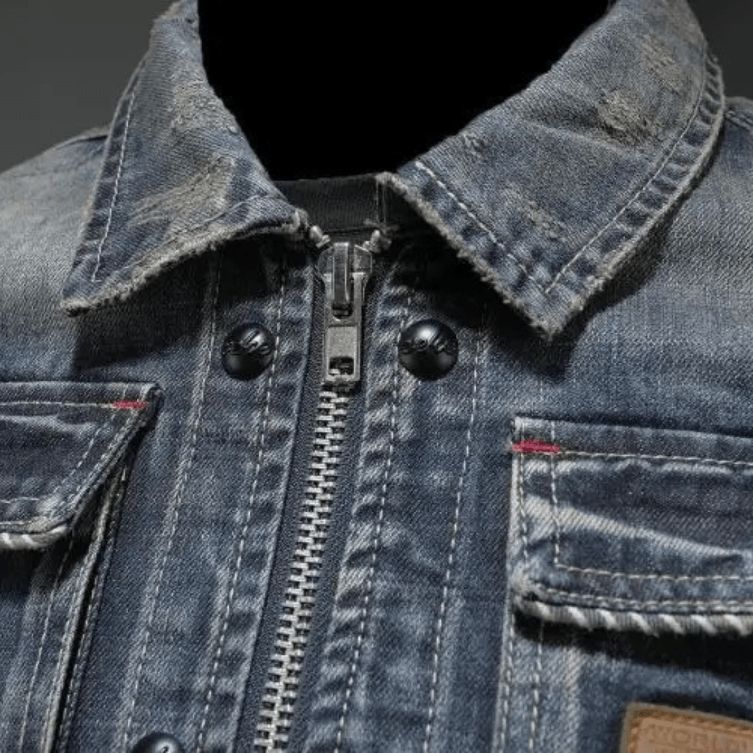 Milo - Chaqueta Denim Clásica - Street Atelier