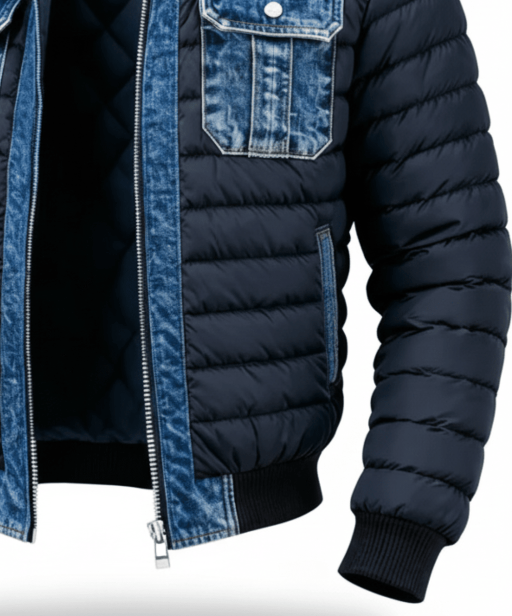 JULIAN™ | CHAQUETA VAQUERA HÍBRIDA ACOLCHADA - Street Atelier
