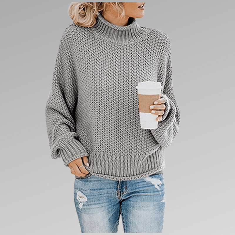 Braelyn | Pullover mit hohem Kragen - Street Atelier