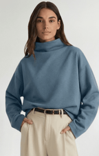 Alicia | Suéter de Cuello Alto Estilo Clásico - Street Atelier