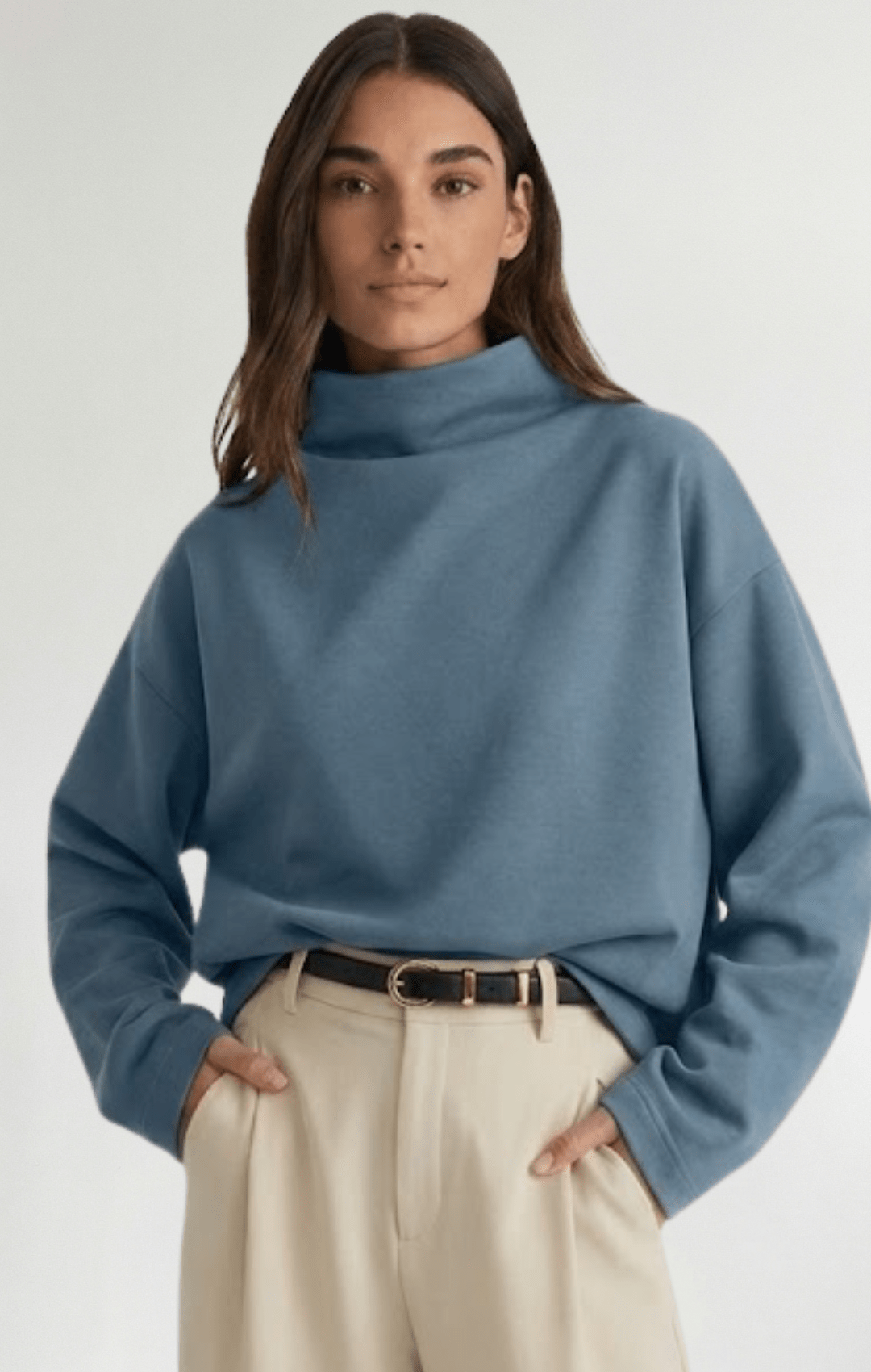 Alicia | Suéter de Cuello Alto Estilo Clásico - Street Atelier