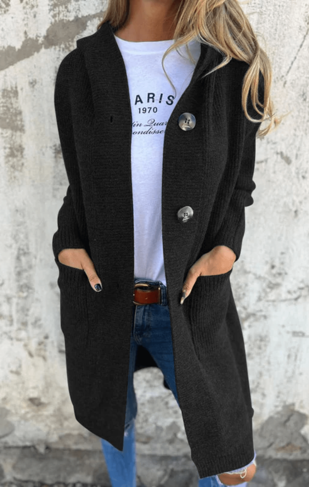 Giselle | Cárdigan largo - Street Atelier