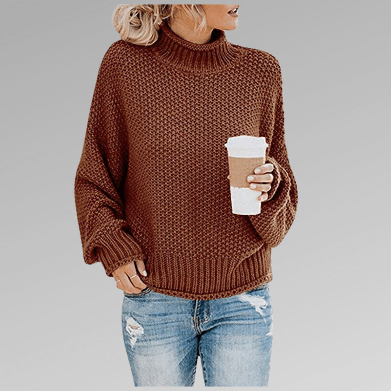 Braelyn | Pullover mit hohem Kragen - Street Atelier