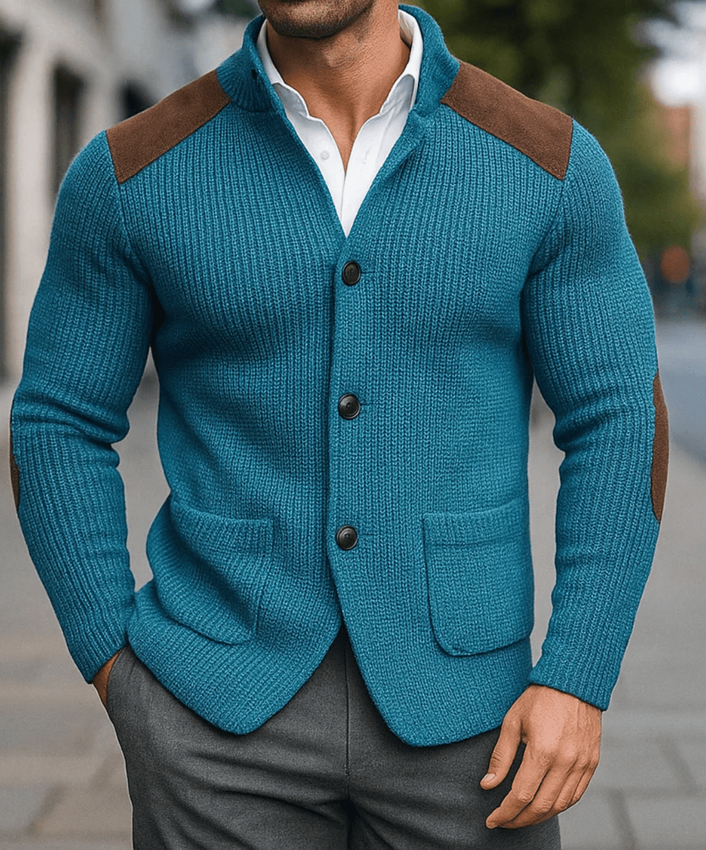 GONZALO | BLAZER DE PUNTO TEXTURIZADO - Street Atelier