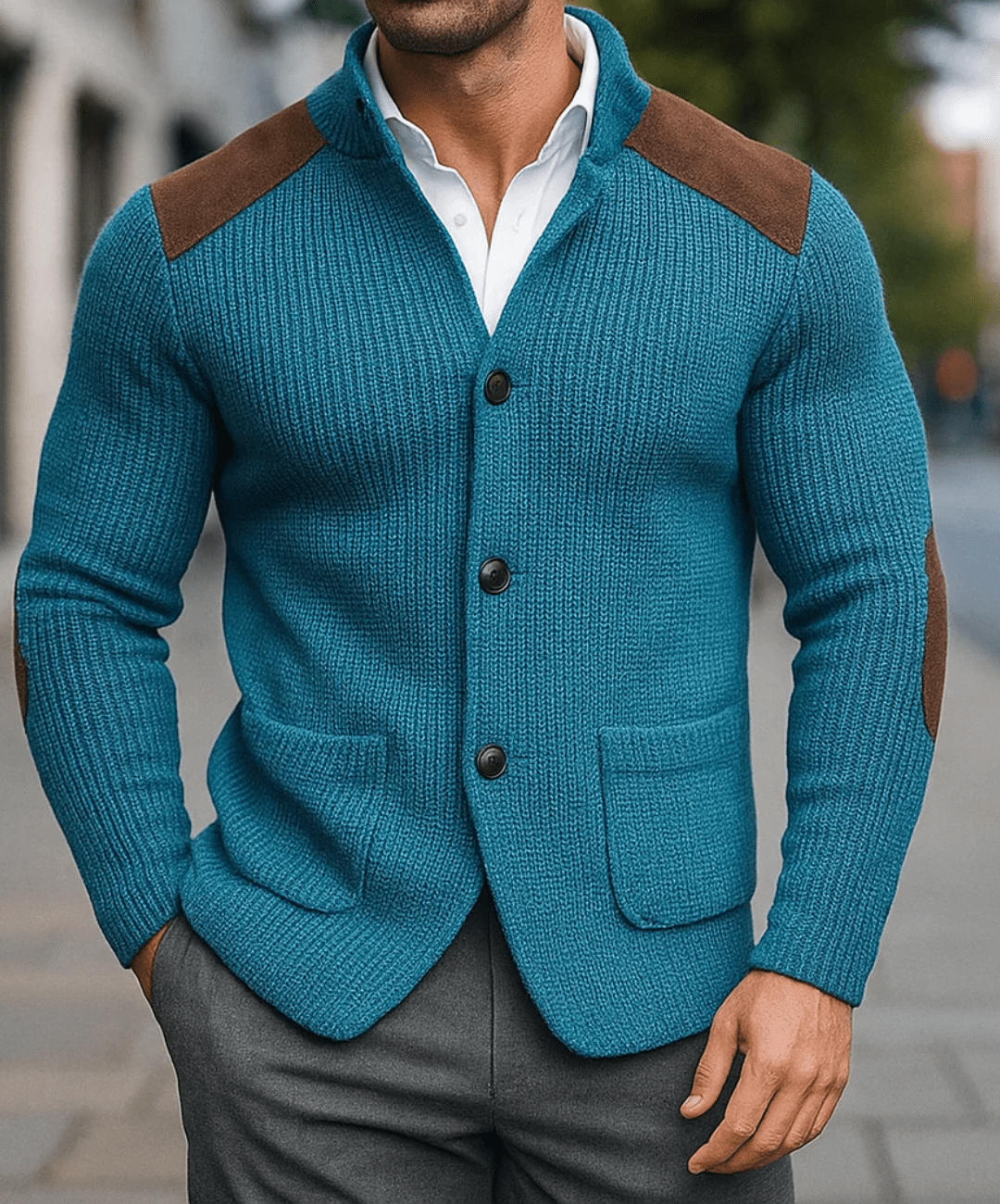 GONZALO | BLAZER DE PUNTO TEXTURIZADO - Street Atelier