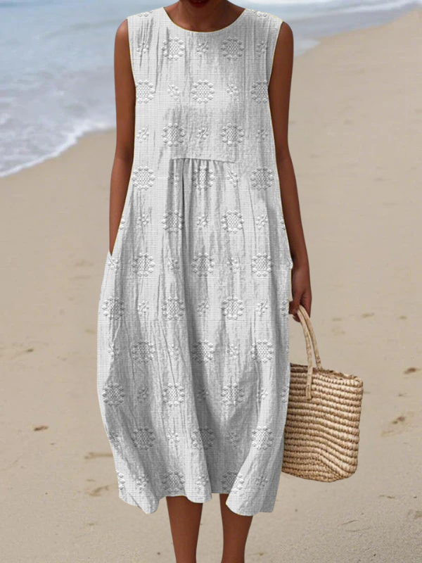 Aria | Vestido midi Bordado