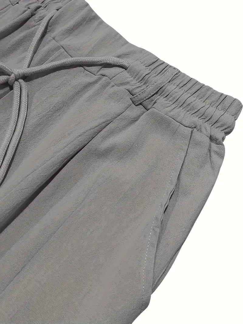 Eduardo | Pantalones de Lino con Cordón