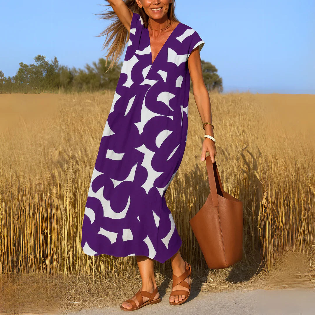 Thais | Vestido con detalles calados