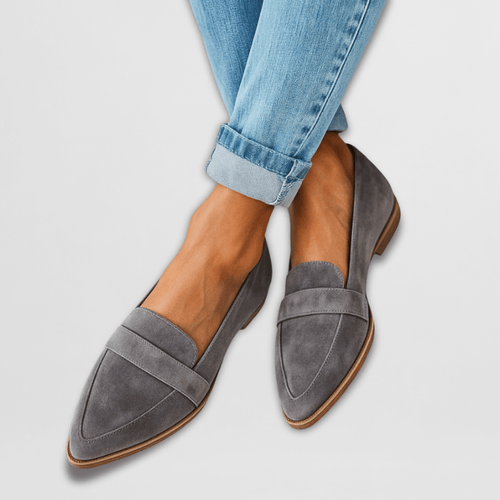 Amapola | Zapatillas ortopédicas de ante flexible