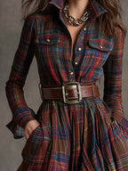 Scarlett™ - Kleid mit Gürtel - Street Atelier