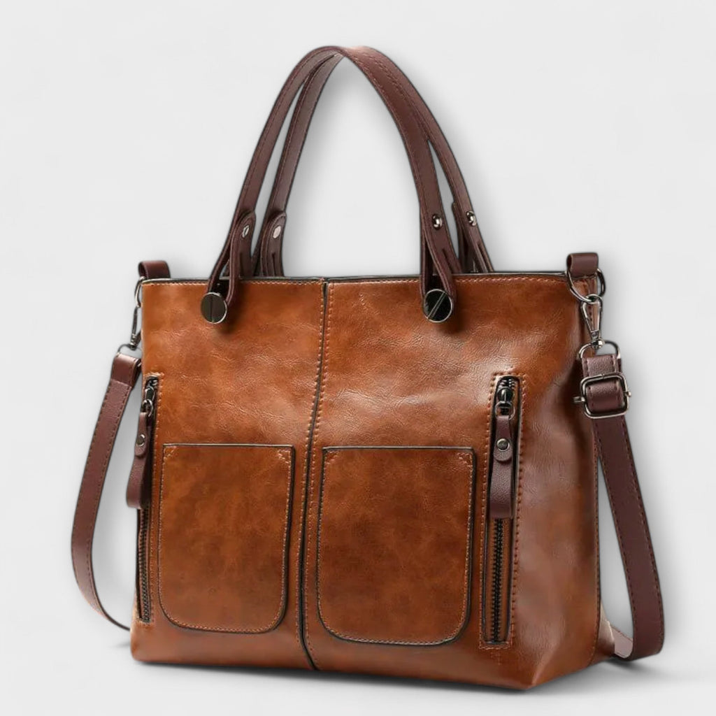 India | Bolso elegante de cuero - Inés Atelier
