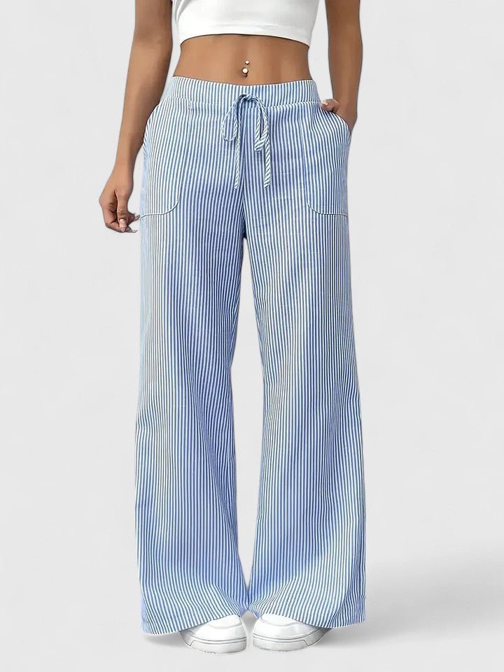 Birgit™ – Bequeme Weite Hose mit Eleganten Details - Street Atelier