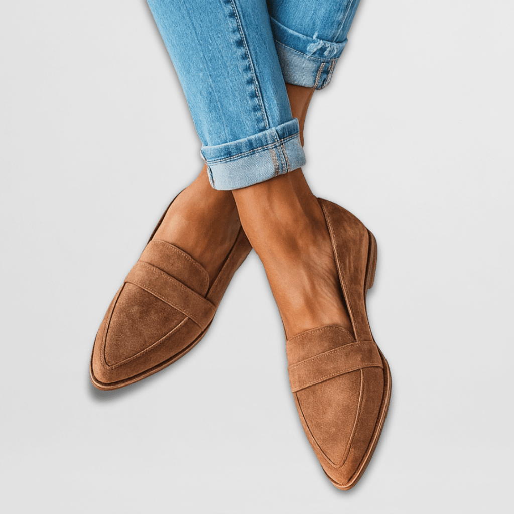 Amapola | Zapatillas ortopédicas de ante flexible