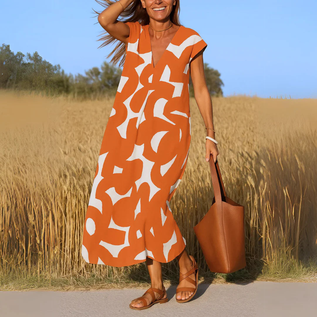 Thais | Vestido con detalles calados