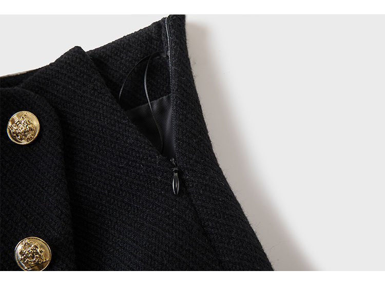 Oriana | Falda corta con Botones - Inés Atelier