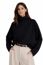 Alicia | Suéter de Cuello Alto Estilo Clásico - Street Atelier