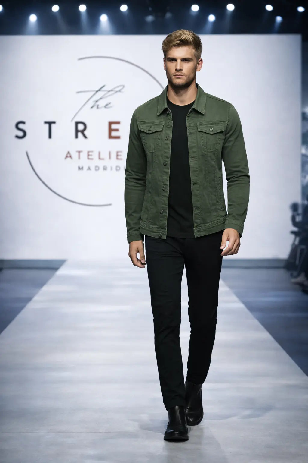 Antonio | Chaqueta vaquera con corte ajustado