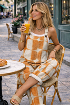 Peto Arizona | Mono Boho Estampado con Tirantes Ajustables
