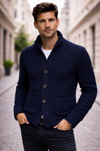Damián | CHAQUETA DE PUNTO CON BOTONES CLÁSICA