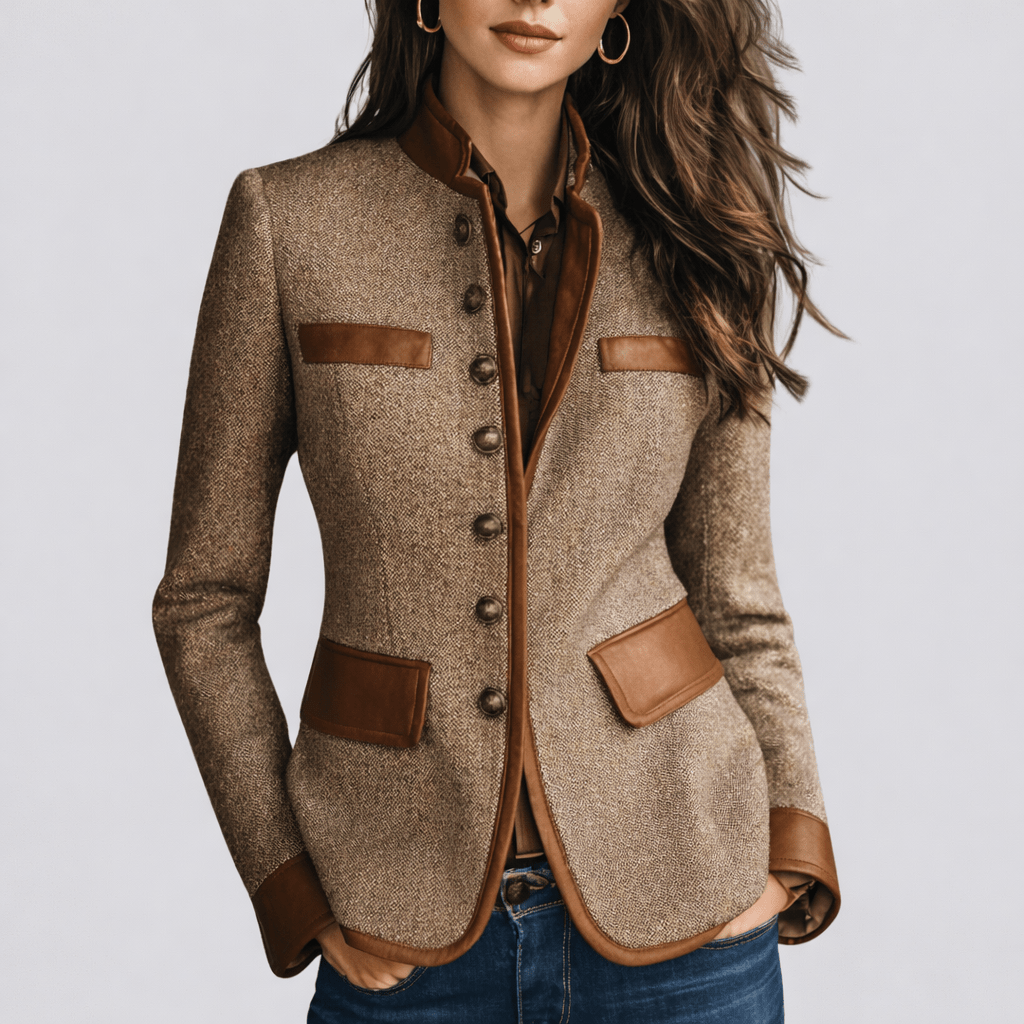Diana | Chaqueta Clásica de Tweed - Street Atelier